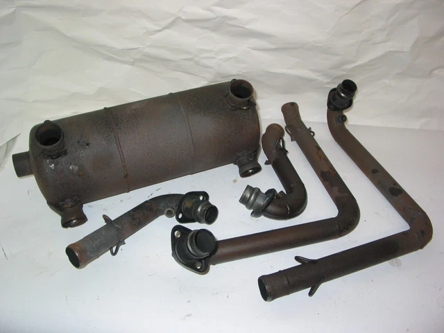 Rotax 912 / 912-S / 912-Uls Exhaust / Muffler System Complete With Down Tubes !!