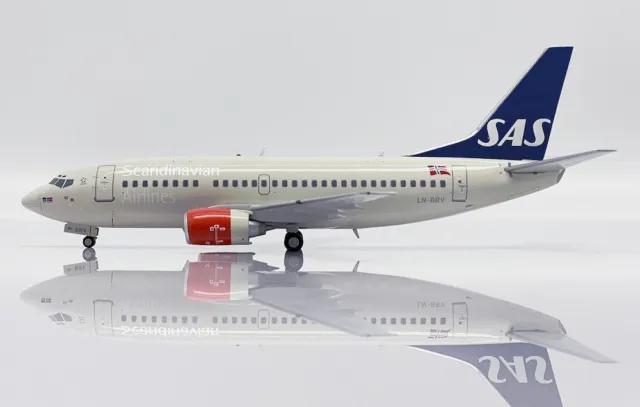 B737-500 SAS Scandinavian Airlines Rég : Ln-Brv Avec / Support - JC Wings