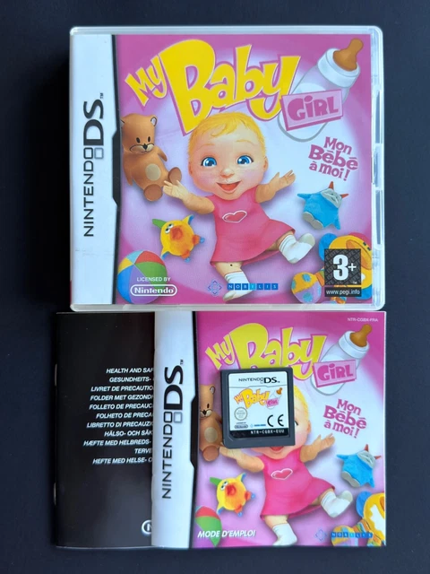 Jeu My Baby Girl Pour Nintendo DS - Version Française, Avec Boîte, Cartouche Et Livret, Bon état