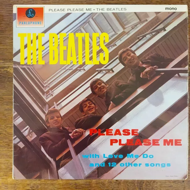 THE BEATLES - PLEASE PLEASE ME - 1965 UK MONO REISSUE (6th PRESS) - PMC 1202