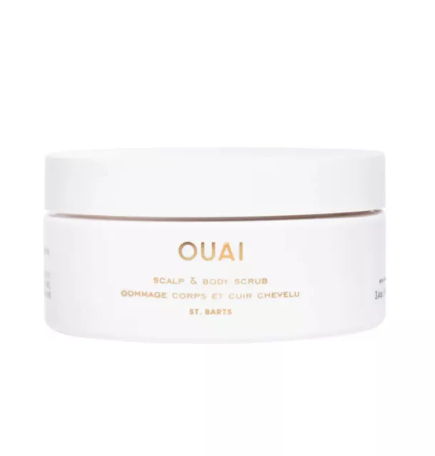 NEW Mini Ouai St. Barts Scalp and Body Scrub 3.4 oz / 100 mL - Travel friendly