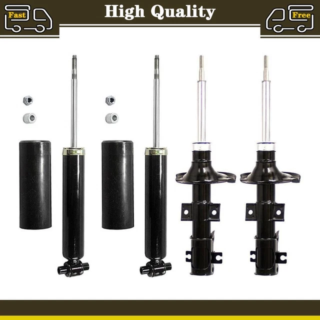 For 2001 2009 Volvo S60 4X Front Rear Monroe Shock Absorber Suspension Strut