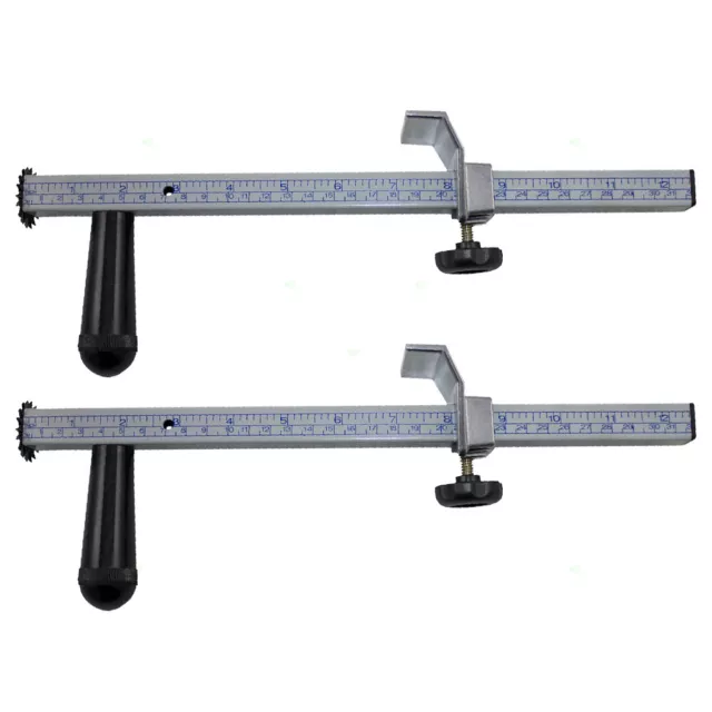 2 Pc Set Carton Sizer Custom Box Size Reducer Shipping Pack Scorer Cutting Tool