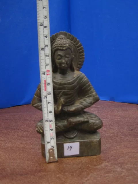 1900's Antik Alt Selten Handgeschnitzt Stein Sammler Religiös Vintage Buddha 14 2