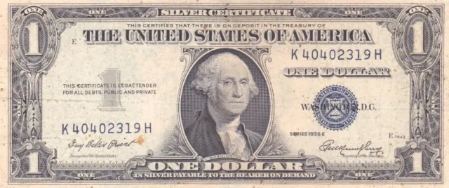 #United States of America 1 Dollar 1935 P-416 AF+ Prs George Washington
