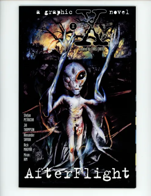 X Files Afterflight #1 Comic Book #1 1997 VF Miran Kim Topps Graphic Novel