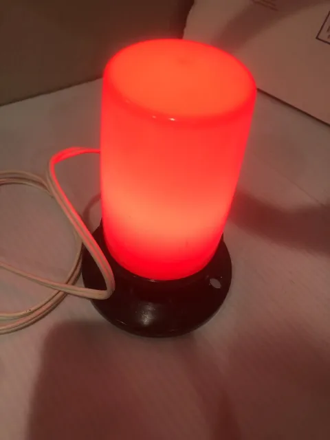 VINTAGE PATERSON Dark Room Red Lamp Light Made In England
