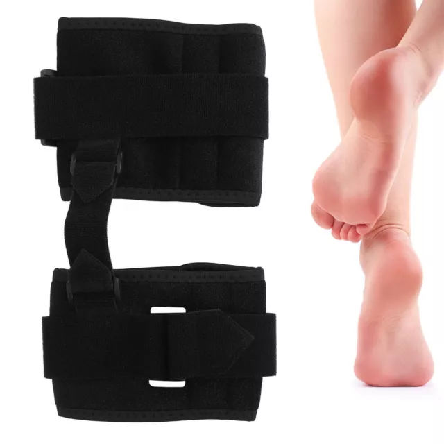 Drop Foot Brace Adjustable Strong Ankle Support Flexible Strap Postural Cor 3