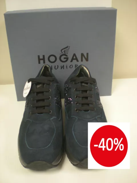 Hogan Calzatura Modello Interactive Blue Da Ragazza