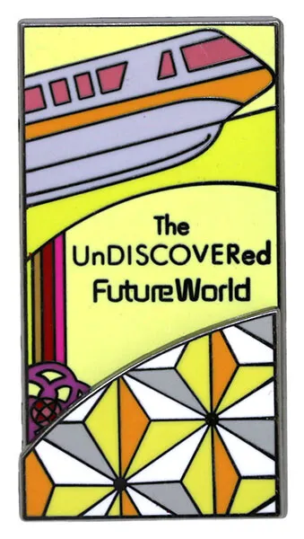 2016 Disney The Undiscovered Future World Tour with a Monorail Pin Rare
