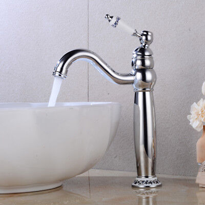 Grifo de baño retro grifo de lavabo duradero grifo a prueba de astillas 40,5 cm