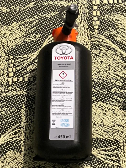 Toyota Emergency Tyre Puncture Repair Sealant 450Ml Expired 12/2020