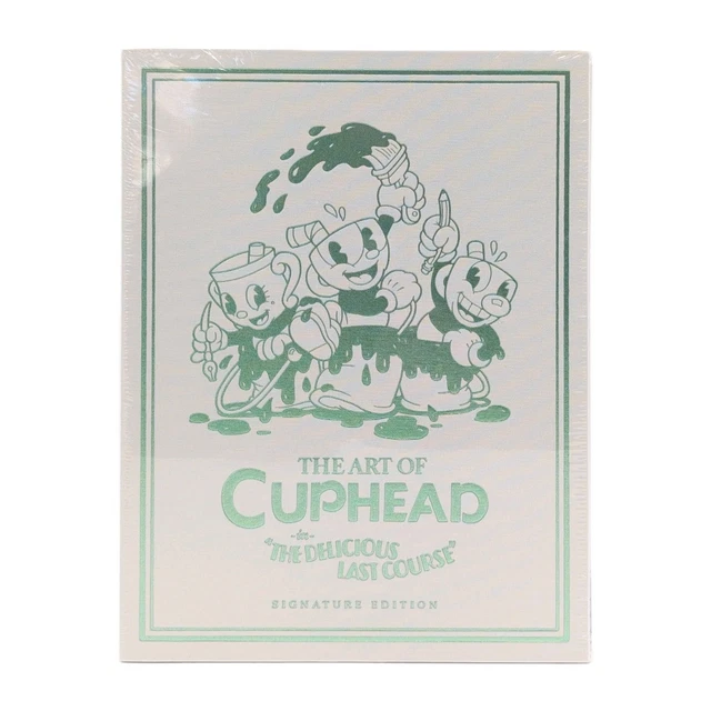 THE ART OF CUPHEAD SIGNATURE EDITION Libro de Arte Estuche Juego