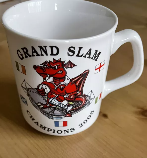 Mug. Wales Triple Crown. Grand Slam. 2008 Rugby Union Six Nations. Cymru