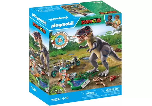 PLAYMOBIL®  Dinos 71524 T-Rex-Spurensuche, NEU & OVP