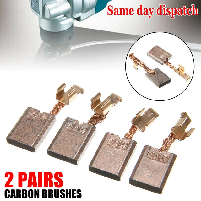 4PACK MAKITA CARBON Brushes for DTD152 DHP456 DHP458 DHP482 BHP452