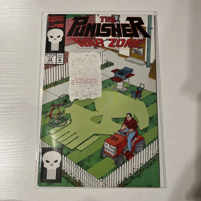 The Punisher War Zone  #13 Marvel Comics 1993 Bagged And Boarded