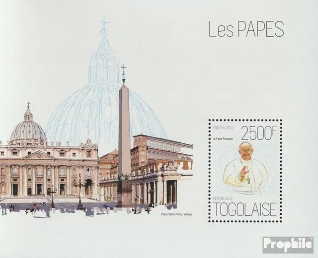 Briefmarken Togo  Mi Block 867 postfrisch Religion