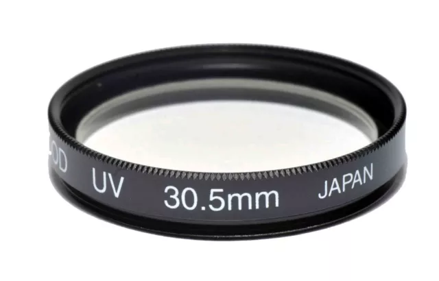 Filtro UV de vidrio óptico de alta calidad Kood de 30,5 mm hecho en Japón