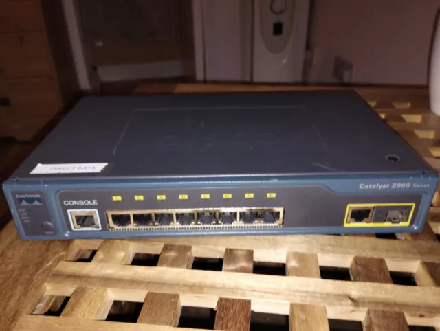 Router Ethernet de 8 canales Cisco Systems Catalyst serie 2960