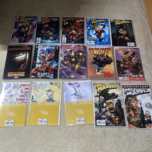 Lot Mystère De 50 Comics (bandes Dessinées) - Marvel, DC, Années 2000, état NM (Near Mint)