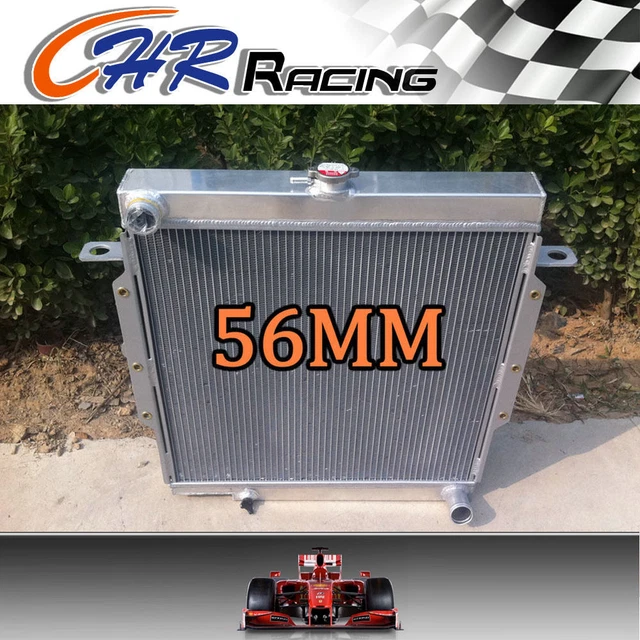 Hzj75 Radiator 3ROW ALUMINUM RADIATOR 90-01 for Toyota Land Cruiser Landcruiser 75 ...