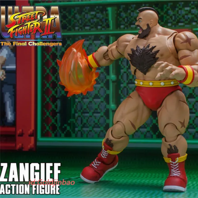 Storm Toys Street Fighter ZANGIEF Action Figure Model In Stock 1/12 Scale