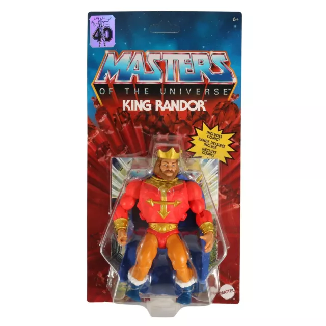 Mattel - Masters of the Universe MotU Origins - King Randor - MOC