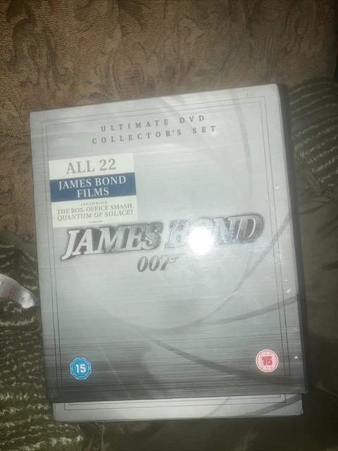 James Bond - The Ultimate Collectors Boxset of 22 DVD Films