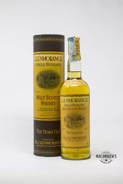 Scotch Whisky GLENMORANGIE 10yo con Tubo