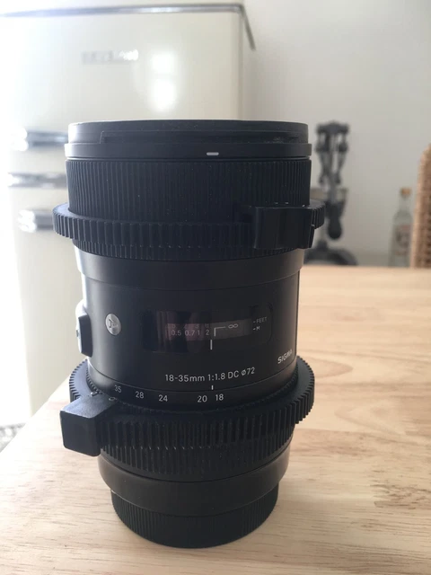 Sigma Art 18-35 f1.8 Canon EF