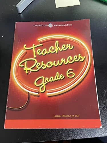 CONNECTED MATHEMATICS 3 Teacher Resources Grade 6 By Unknown 20 17 