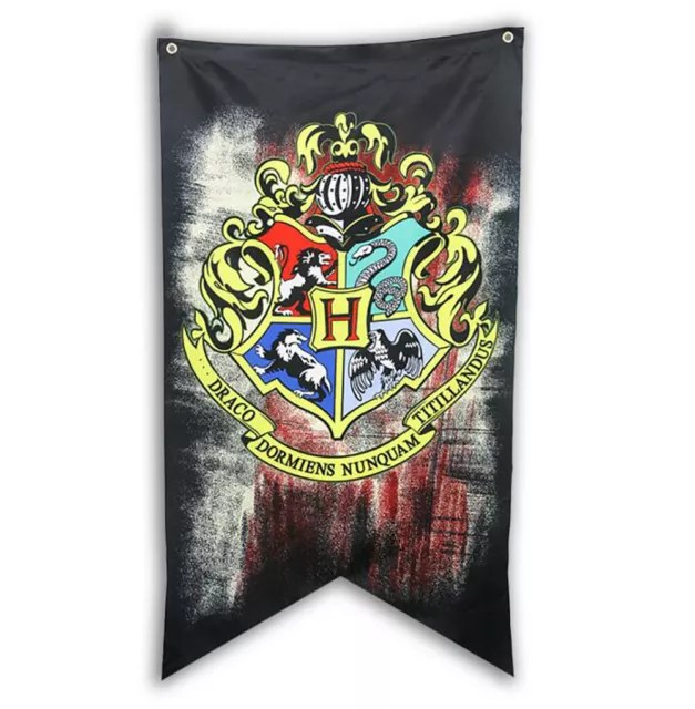 Harry Potter House Banner Flag Gryffindor Slytherin Ravenclaw Hufflepuff gifts 2