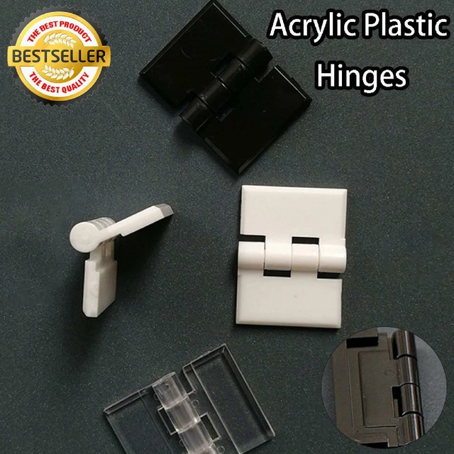 CLEAR ACRYLIC PLASTIC Continuous Hinges Hinge Transparent DIY 24mm 32mm