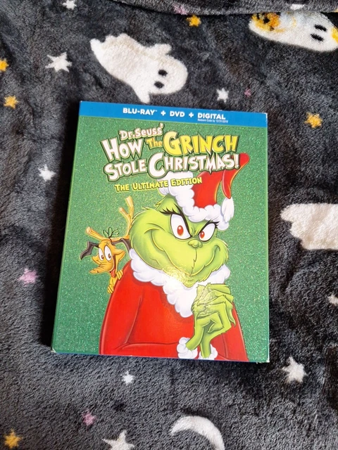 DR SEUSS' HOW The Grinch Stole Christmas Ultimate Edition Blu Ray ...