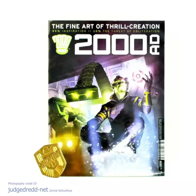 2000AD Prog 1932 Judge Dredd UK Comic Book. Very Good to Excellent (lot 4406