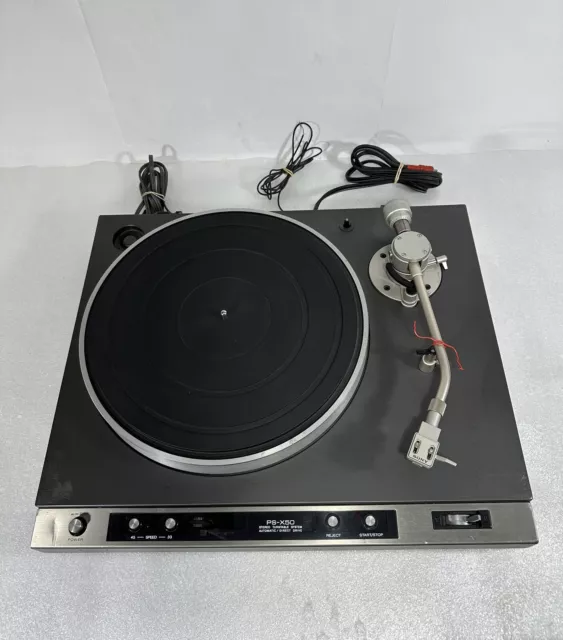 Vintage Sony PS-X50 ~ 2-Speed Direct-Drive Automatic Turntable ****** READ