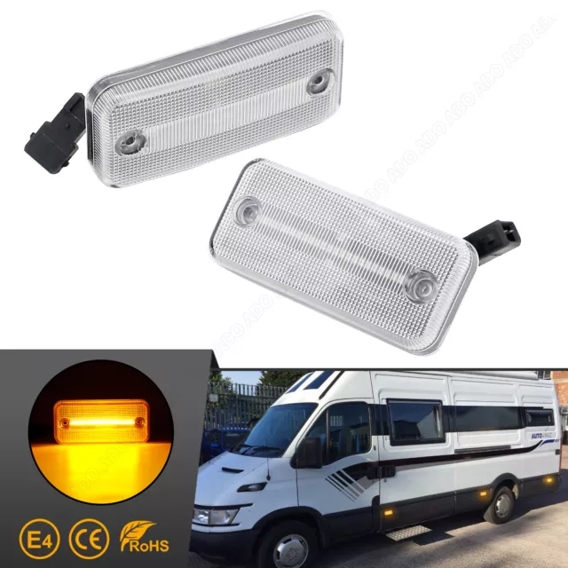 6x Led Seitenmarkierungsleucht für DUCATO JUMPER BOXER III 2006- Iveco Daily III