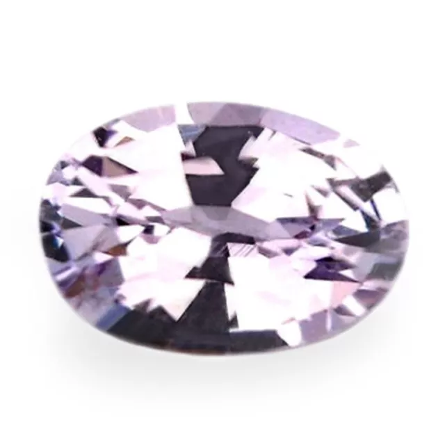 Certified 0.41ct Natural Unheated Lavender Sapphire VS Clarity Madagascar Oval