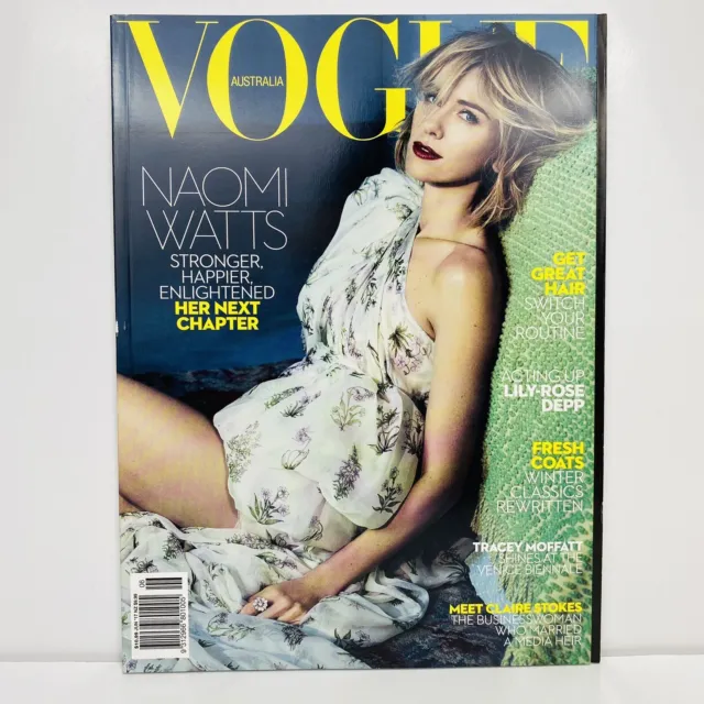 Vogue Australia Magazine June 2017 Naomi Watts Lily - Rose Depp Claire Stokes