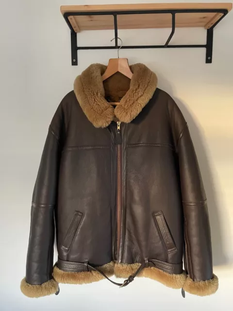 IRVIN AVIATION LEATHERCRAFT Sheepskin Flying Jacket size 52 top condition 490.00 PicClick UK