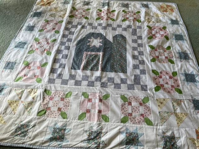 hand made patchwork quilt