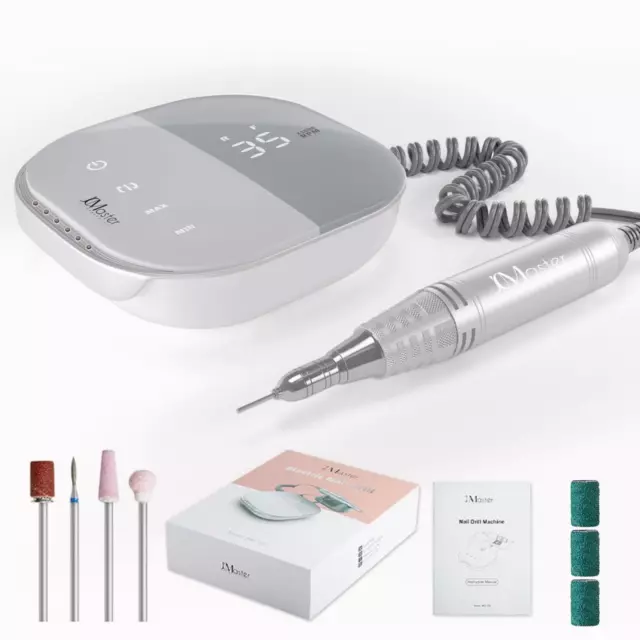 35000RPM Perceuse à ongles électrique Manucure Pédicure Kit d'outils pour ongles