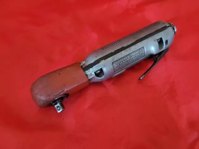 Snap-on FAR25 Reversible 1/4" Drive Pneumatic Air Ratchet TESTED WORKS USA TB