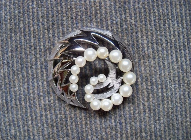 Marcy DeMarco La Contessa Bracelet Watch Rhinestone Vintage Whimsical Jewelry Brooches & Pins, Vintage & Antique Jewelry, Jewelry  main image 3