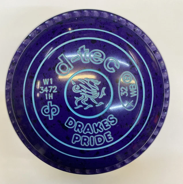 Drakes Pride  D-Tec Purple/blue in Size 1 Heavy With Channel Grip.