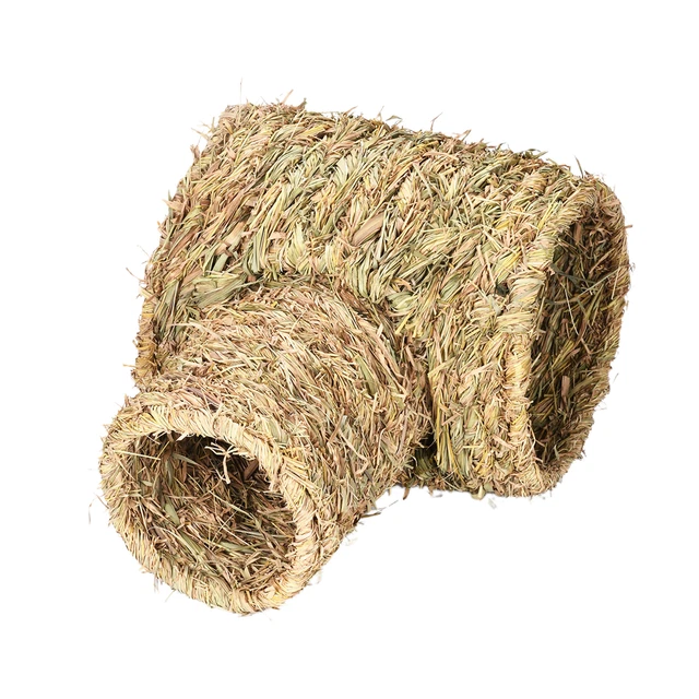 Hamster Tunnel Toy No Additives Keep Warm Small Animal Hideout House Toy Safe