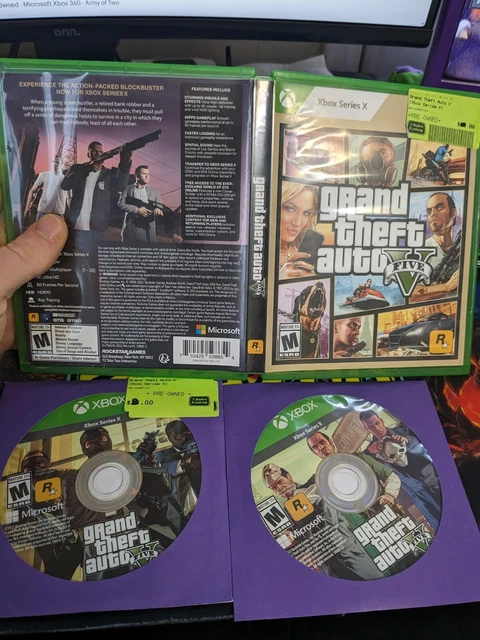 Grand Theft Auto V – Xbox 360 – Version Française (PAL) – Disque 1 Seulement (loose)