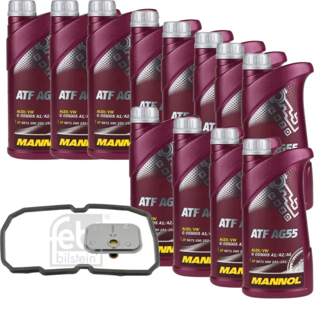 Mannol Huile de Transmission Atf AG55 12L Febi BILSTEIN Filtre à pour