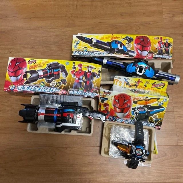Go Buster Ranger POWER RANGERS TOKUMEI Sentai Go-Busters Buster Gear Series Juego de 3 ...